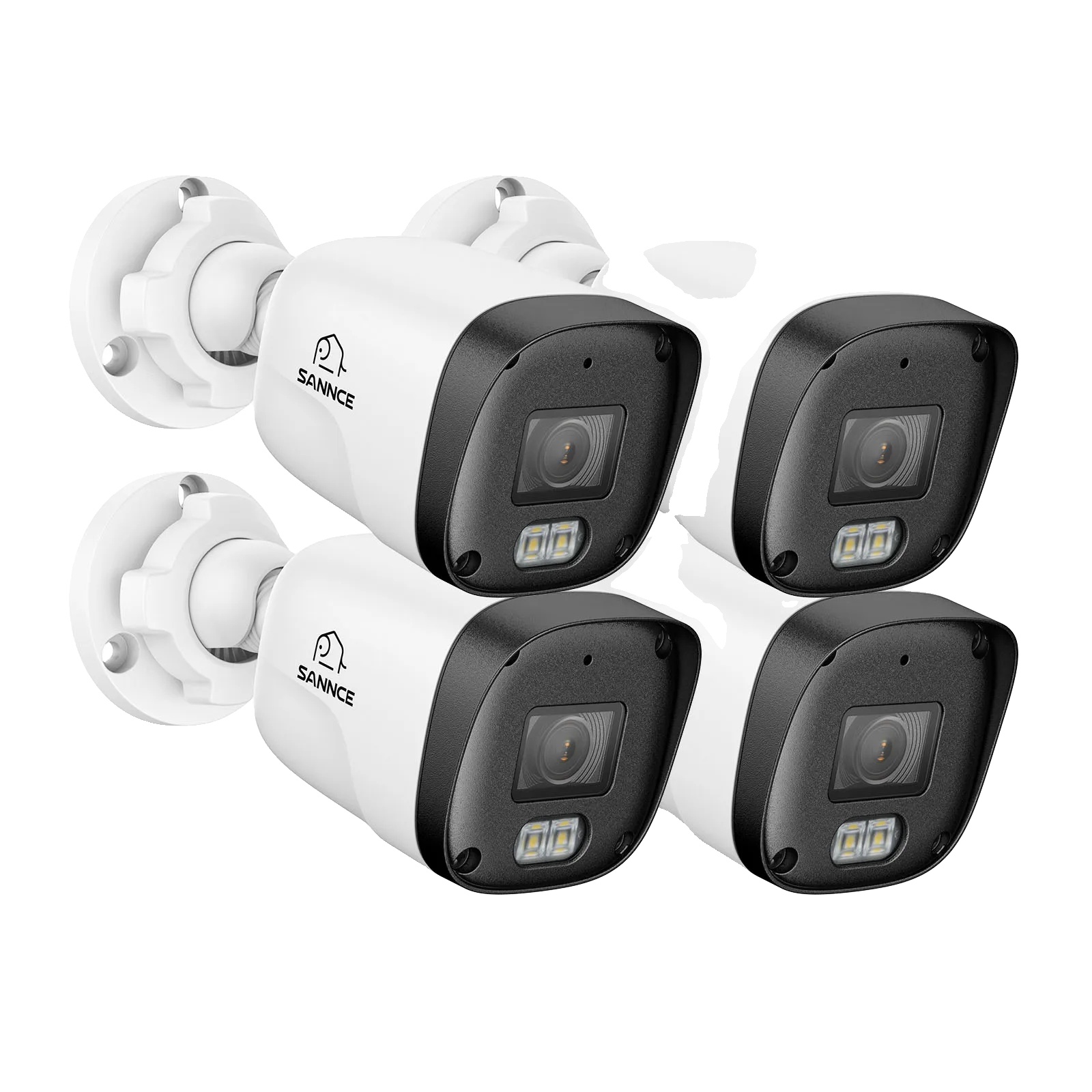 Ip-kamera, 2k-auflösung, Vollfarb-nachtsicht, I71er 4pcs