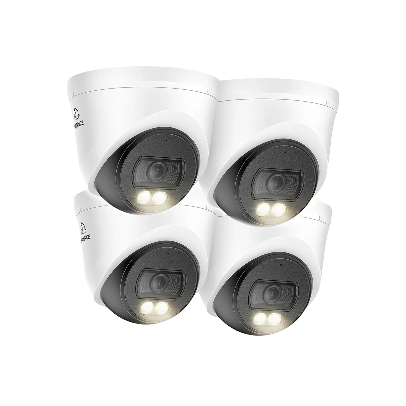 Ip-kamera, 2k-auflösung, Vollfarb-nachtsicht, I71eh 4pcs