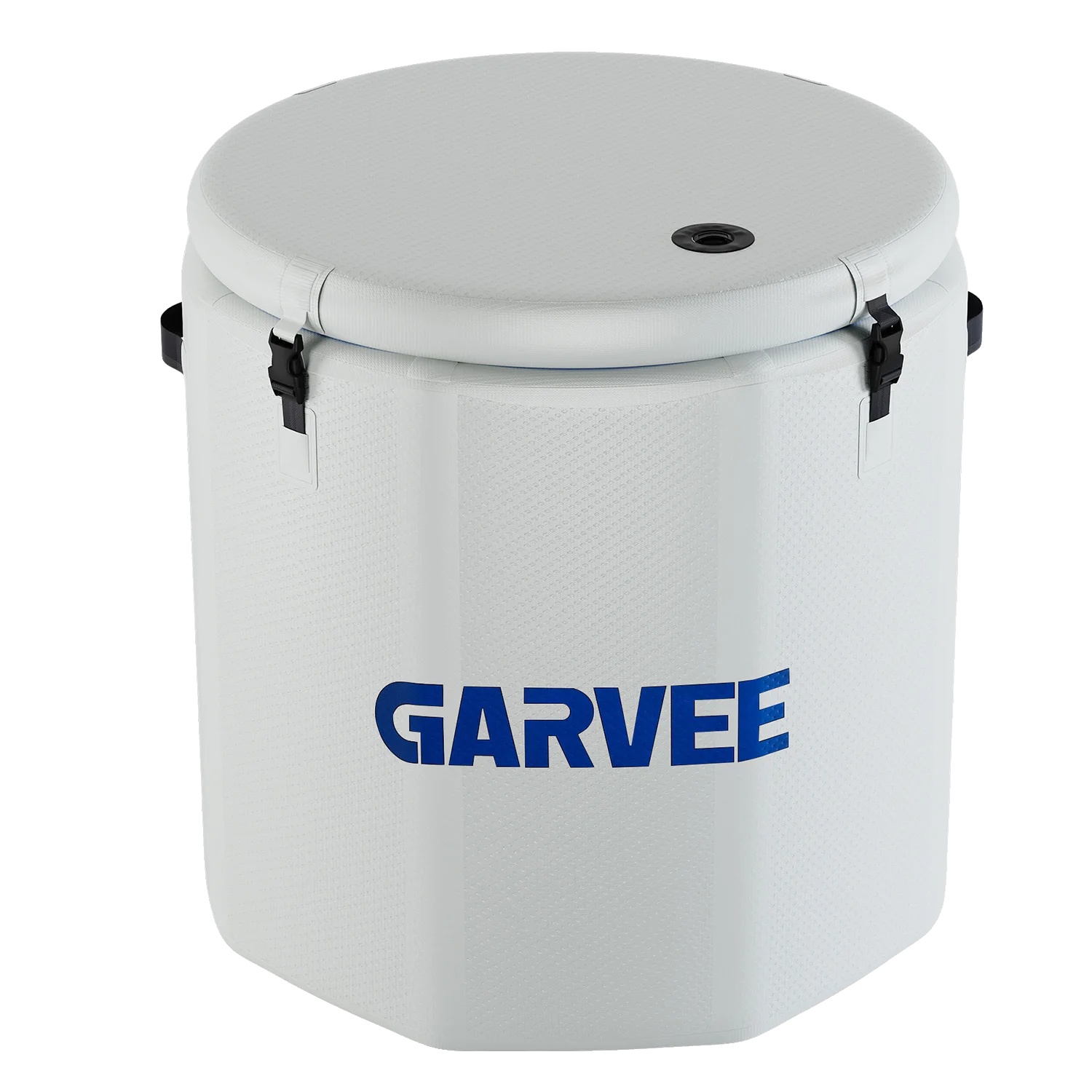 Aufblasbare Eisbadewanne, Tragbares Design, Isoliert Für Temperaturerhaltung, Weiss