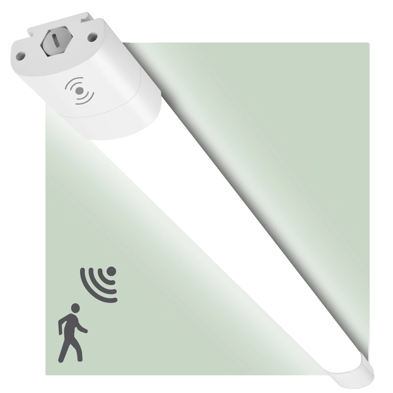 Deckenleuchte, Bewegungssensor, Ip66 Schutz, 1pc, Neutral Licht-b, Weiss-b
