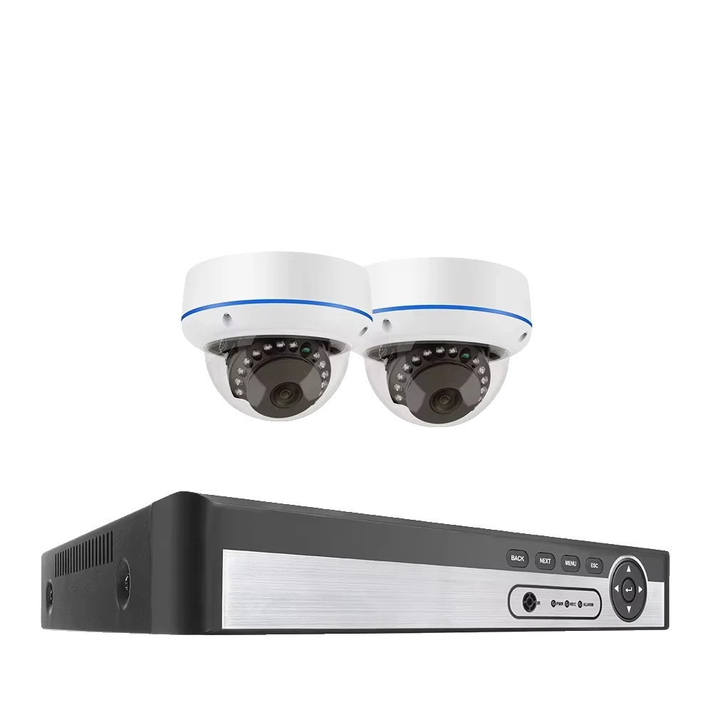 Überwachungskamerasystem, 5mp Auflösung, Nachtsicht, 8ch 2 Stück 5mp Kamera, 3t（outdoor-sport）-a