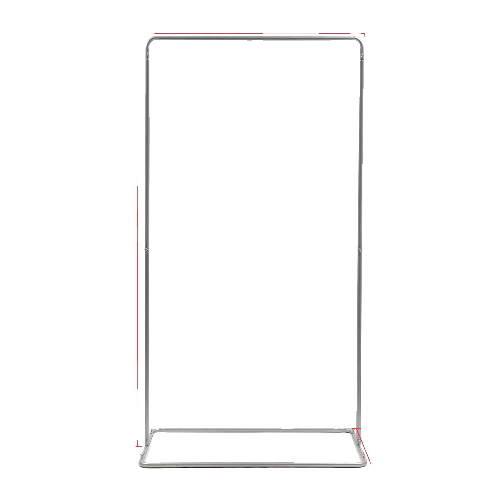 Hochzeitsbogenständer, Robuste Eisenkonstruktion, Anpassbares Design, Weiss, L