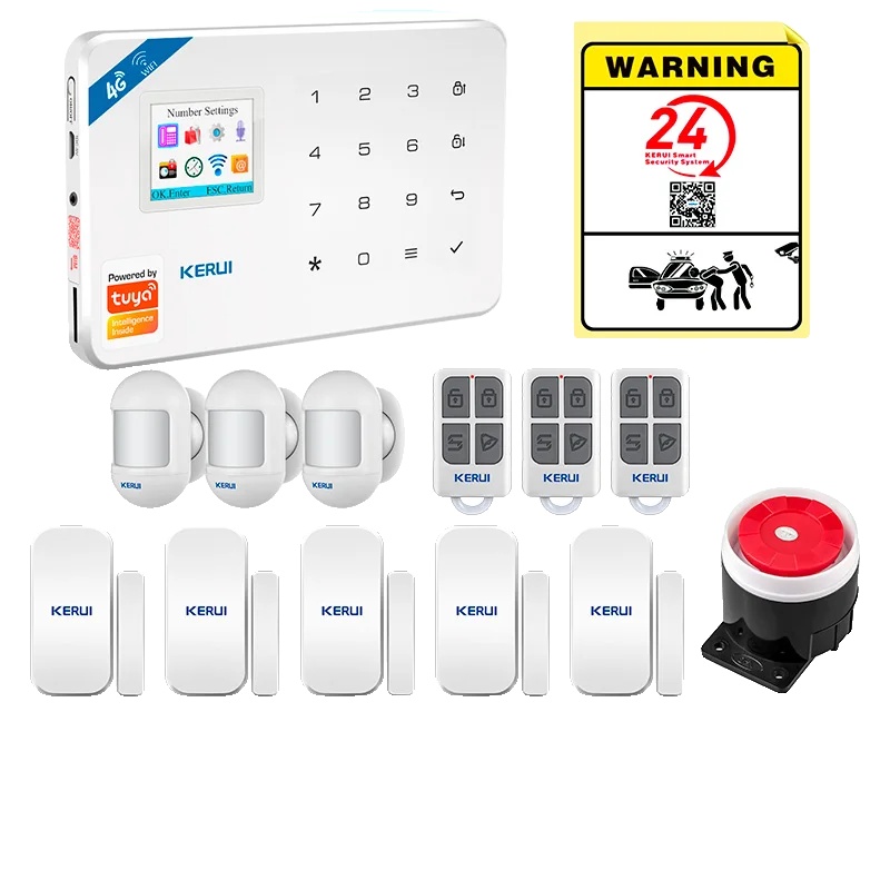 Alarmsystem, Smarte Steuerung, Mehrzonen-schutz, Alarm Kit 2, Eu-stecker-a