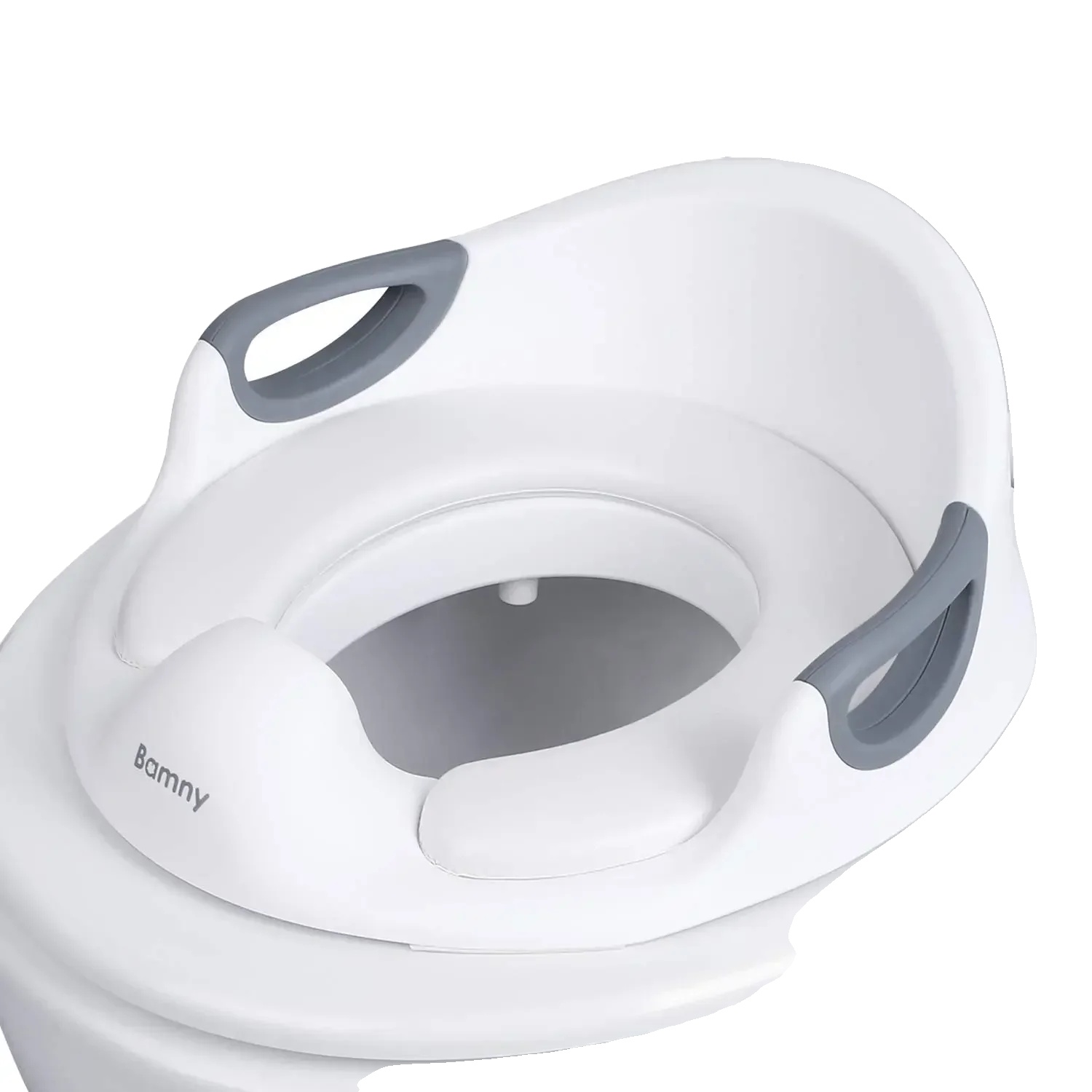 Toilettentrainer, Ergonomisches Design, Sichere Passform, Weiss