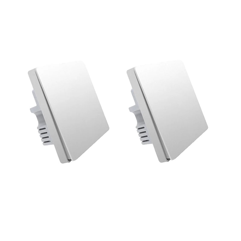 Intelligenter Wandschalter, Drahtlose Steuerung, Batteriebetrieben, 2x Kein Neutral 1taste