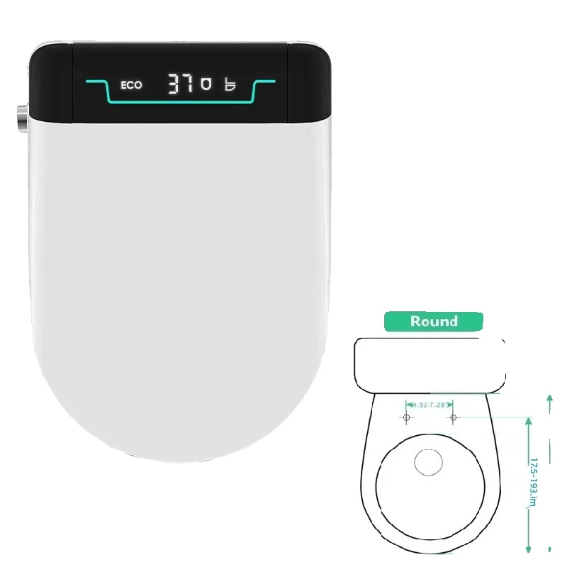 Bidet-sitz, Automatischer Deckel, Warmwasserwäsche, L9-u