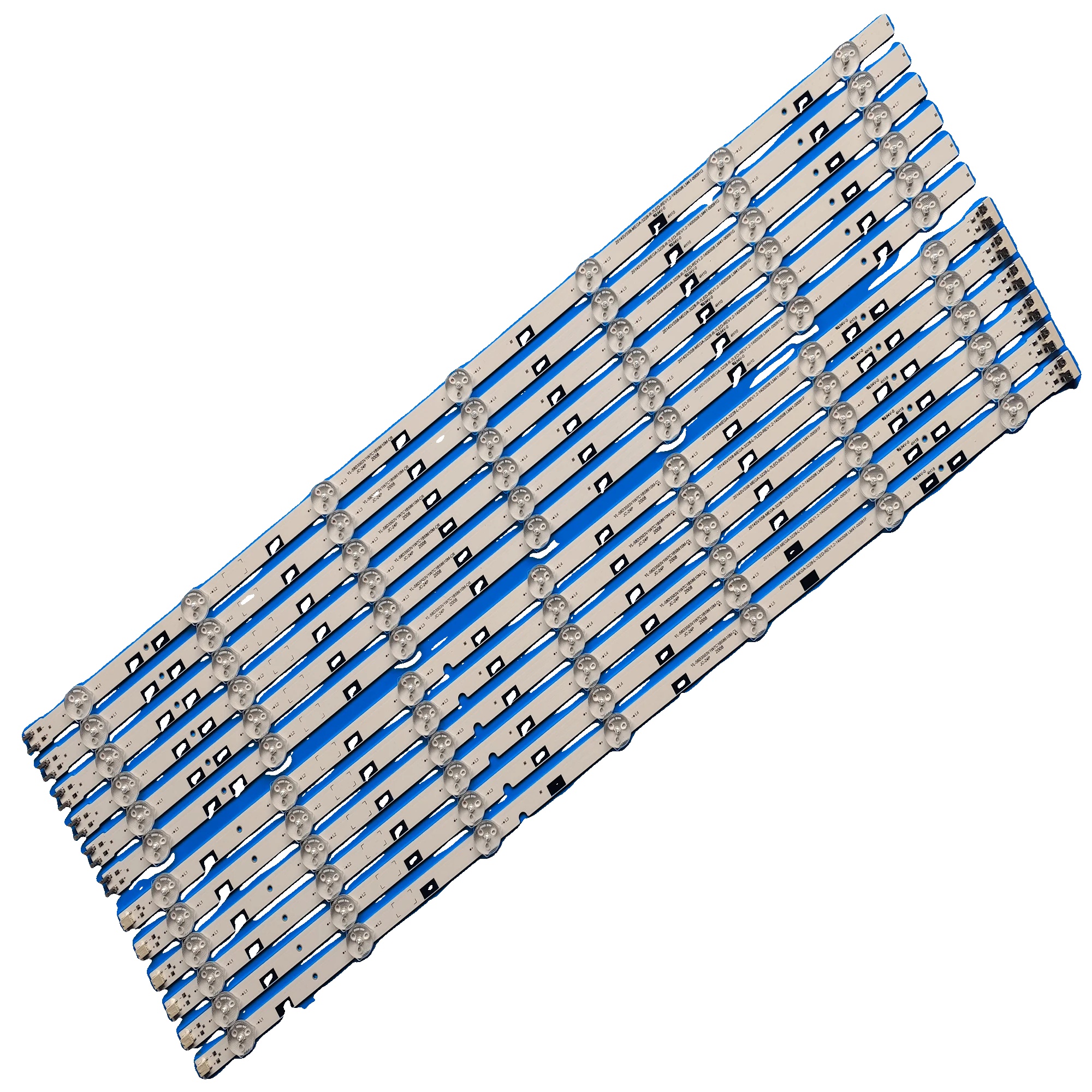 Led-hintergrundbeleuchtungsstreifen, Länge 1170 Mm, 14 Led-perlen, 3v Spannung, Kompatibilität Mit Mehreren Modellen, Neuwertiger Zustand