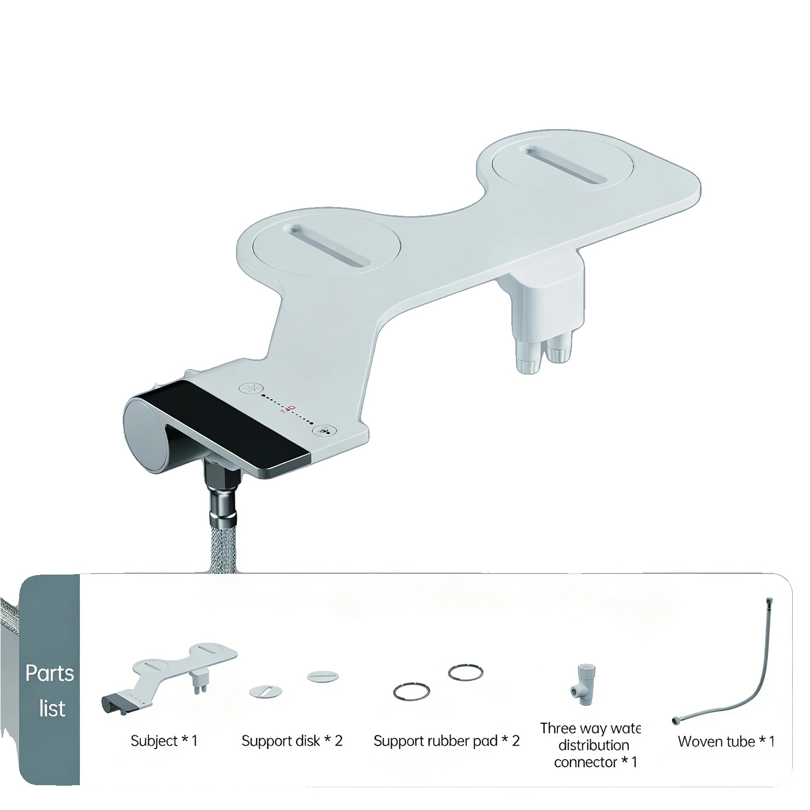 Toiletten-bidet-aufsatz, Nicht Elektrisch, Mit Selbstreinigungsfunktion, Bidet Eu, G3/8-a