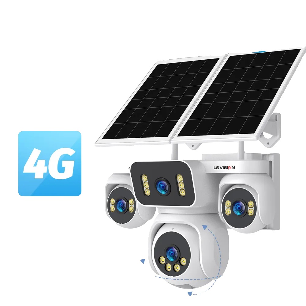 Außenüberwachungskamera, 12-facher Optischer Zoom, Ki-tracking, 4g 12x Zoom Keine Karte