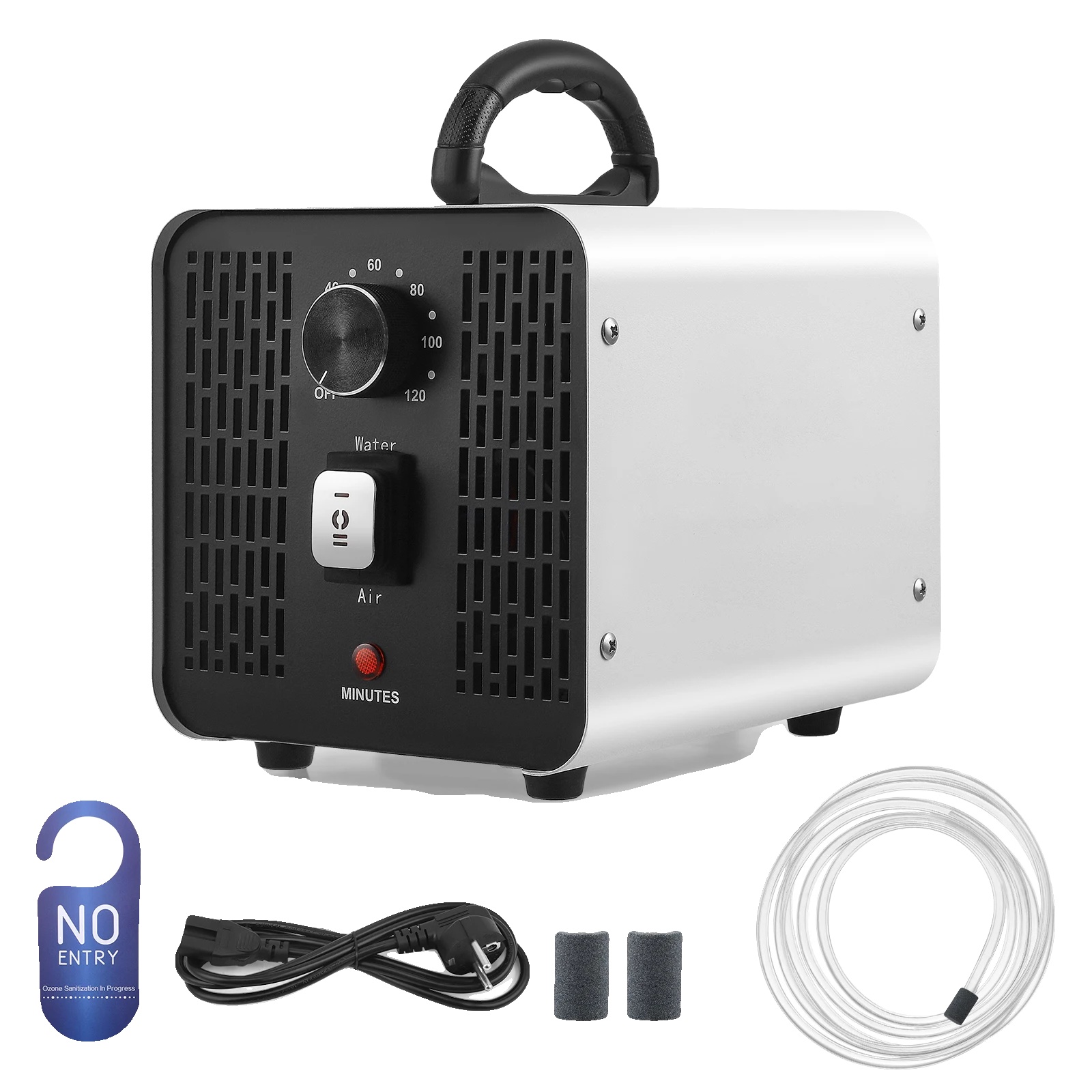 Hochleistungs-ozongenerator 60.000mg/h, Duale Luft- Und Wassermodi, Weiss
