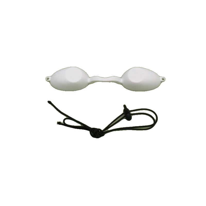 Augenschutzbrille, Verstellbare Passform, Vielseitige Verwendung, S Weiß