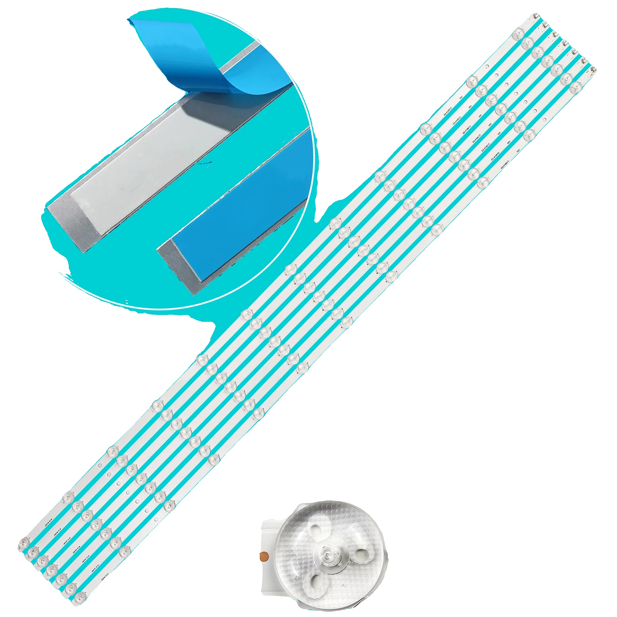 Led-streifen, Länge 1100 Mm, 12 Led-perlen, 3v Spannung, Kompatibel Mit Mehreren Modellen, Ce-zertifiziert
