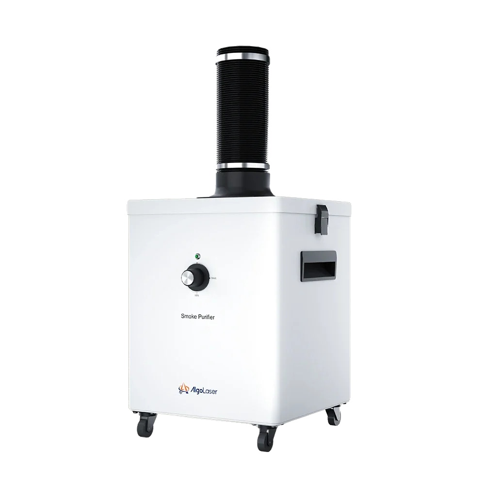 Rauchabsauger, Leistung: 150w, Abmessungen: 245mm X 245mm X 375mm, Windgeschwindigkeit: 38 M/s, Gewicht: 7,45 Kg, Filterlagen: 3 Stufen