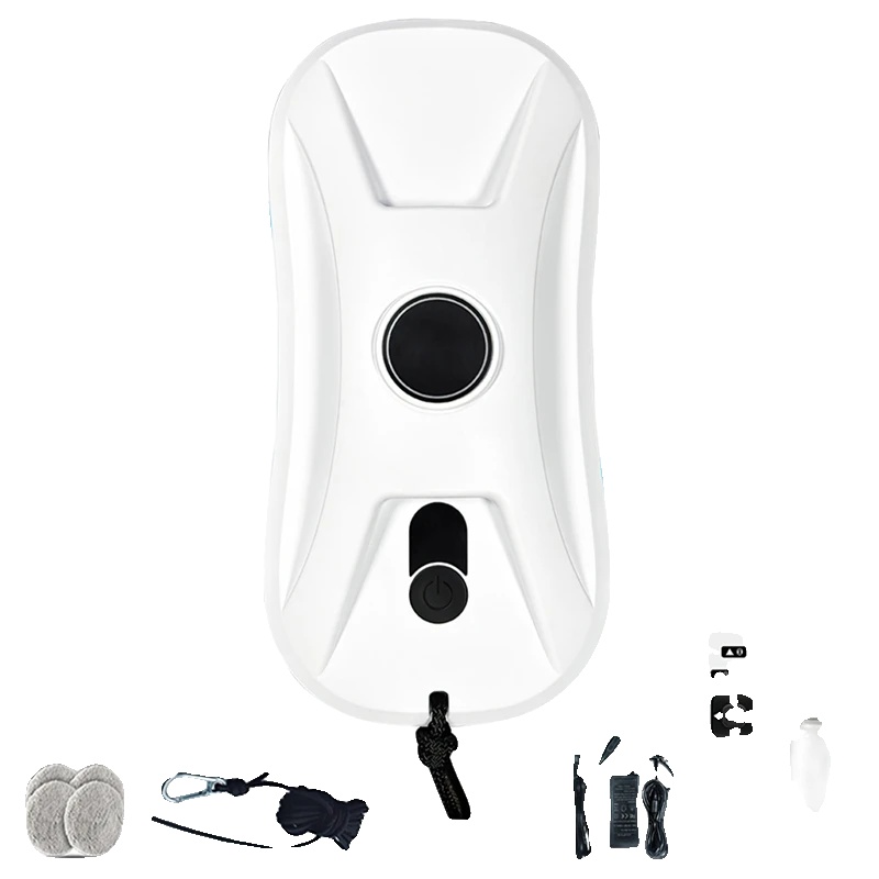 Fensterreinigungsroboter, Dualdüse, Fernbedienung, 2700pa, Eu