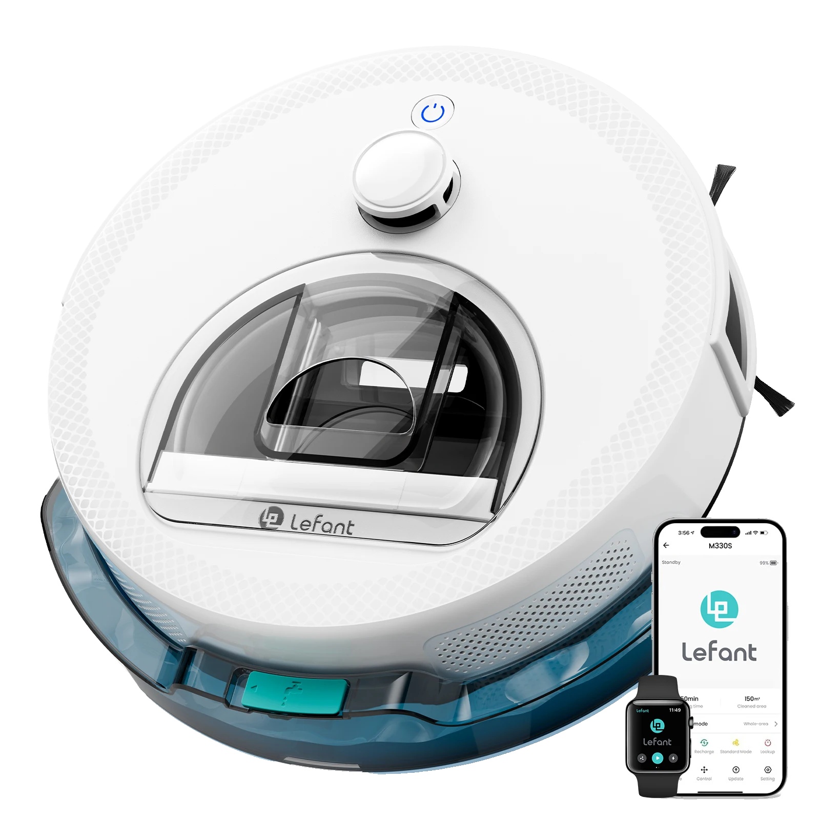 Robotersauger, Lds-navigation, Hepa-filter, M330s
