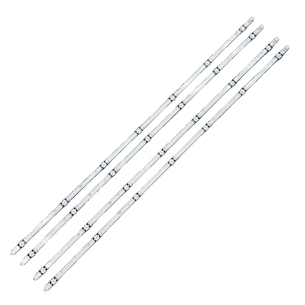 Led-hintergrundbeleuchtungsstreifen, Länge 805 Mm, Aluminium-material, Dc-stromquelle, Lichtstrom 60, Kompatibilität Mit 43-zoll-fernsehern