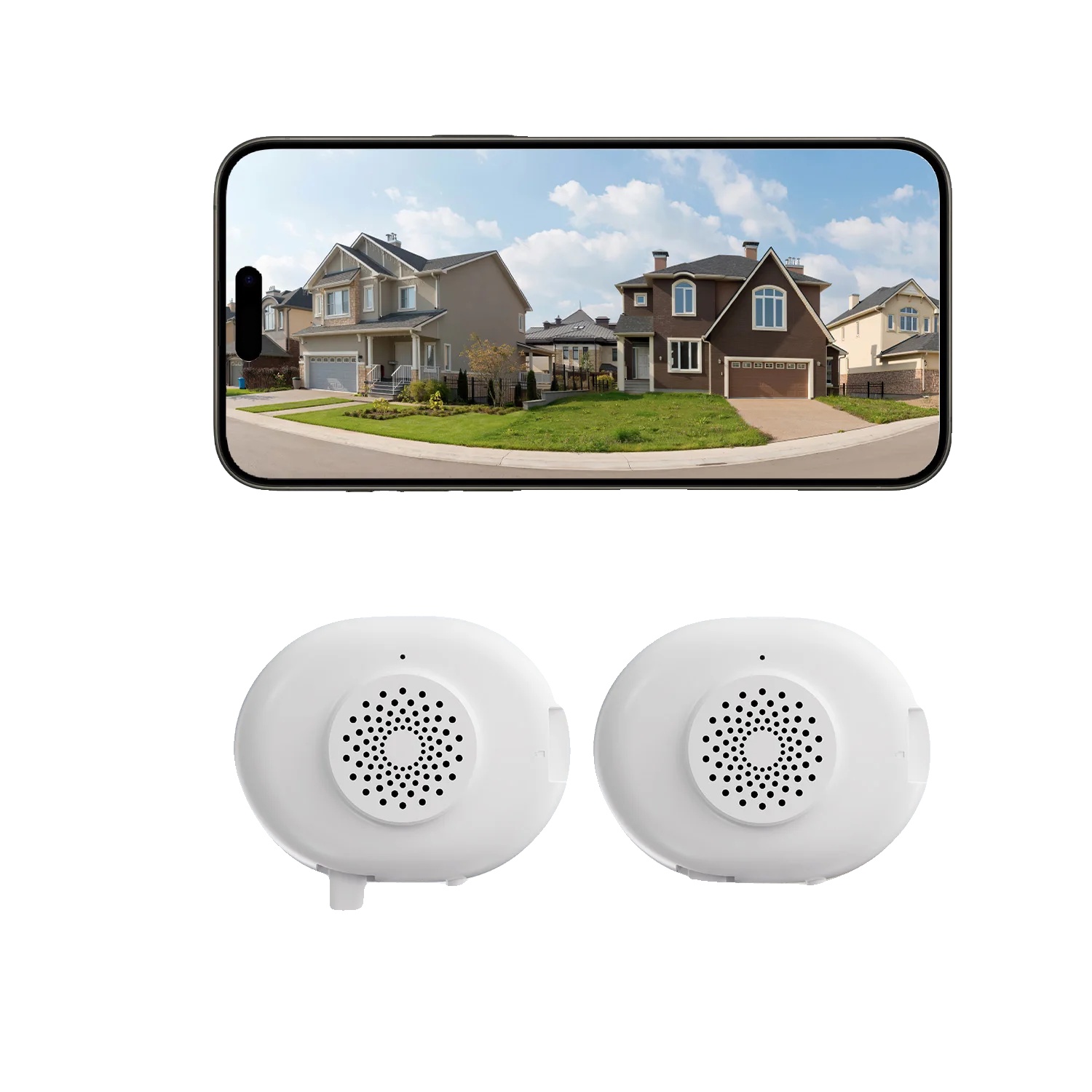 Sicherheitskamera, Vollfarb-nachtsicht, 3mp Klarheit, C680-2pack