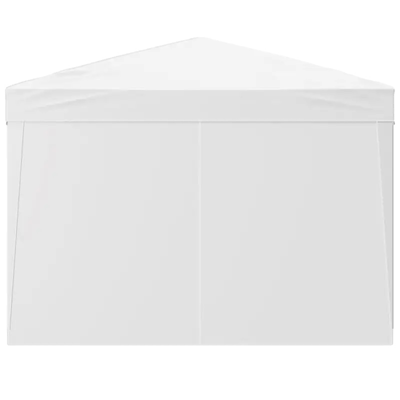 Gazebo Zelt, Tragbares Design, Höhenverstellbar, Weiss