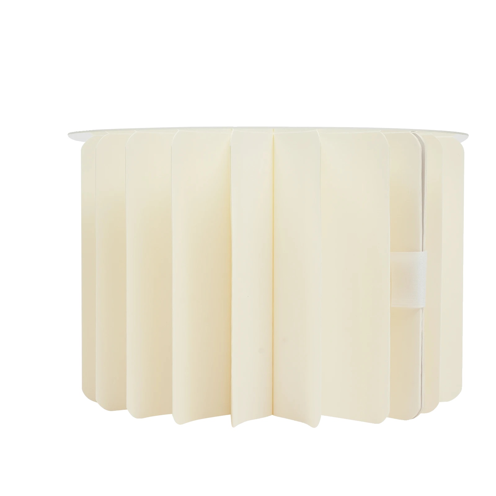 Pappzylinderständer, Faltbares Design, Langlebige Konstruktion, Weiss, M