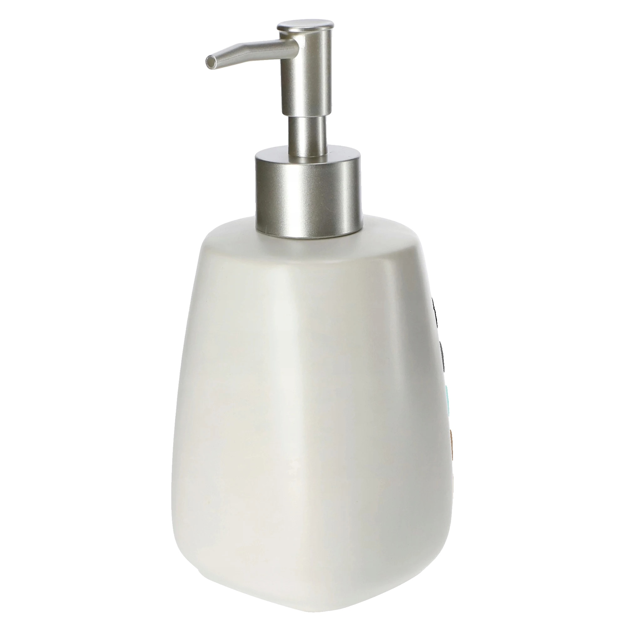 Seifenspender, Keramikmaterial, 400 Ml Kapazität, Minimalistisches Design, Geeignet Für Flüssigseife, Glatte Oberfläche