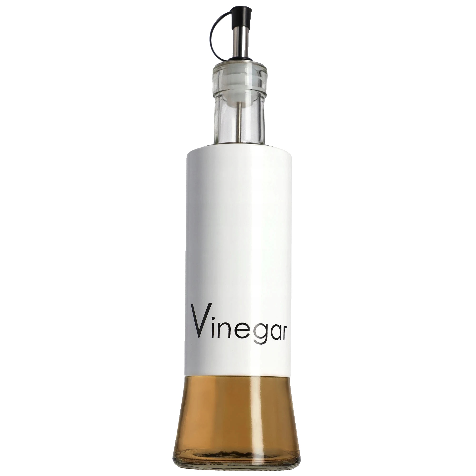 Olivenessigflasche, Glasmaterial, Fassungsvermögen 320ml, Höhe 20cm, Durchmesser 7cm, Fcm-zertifiziert