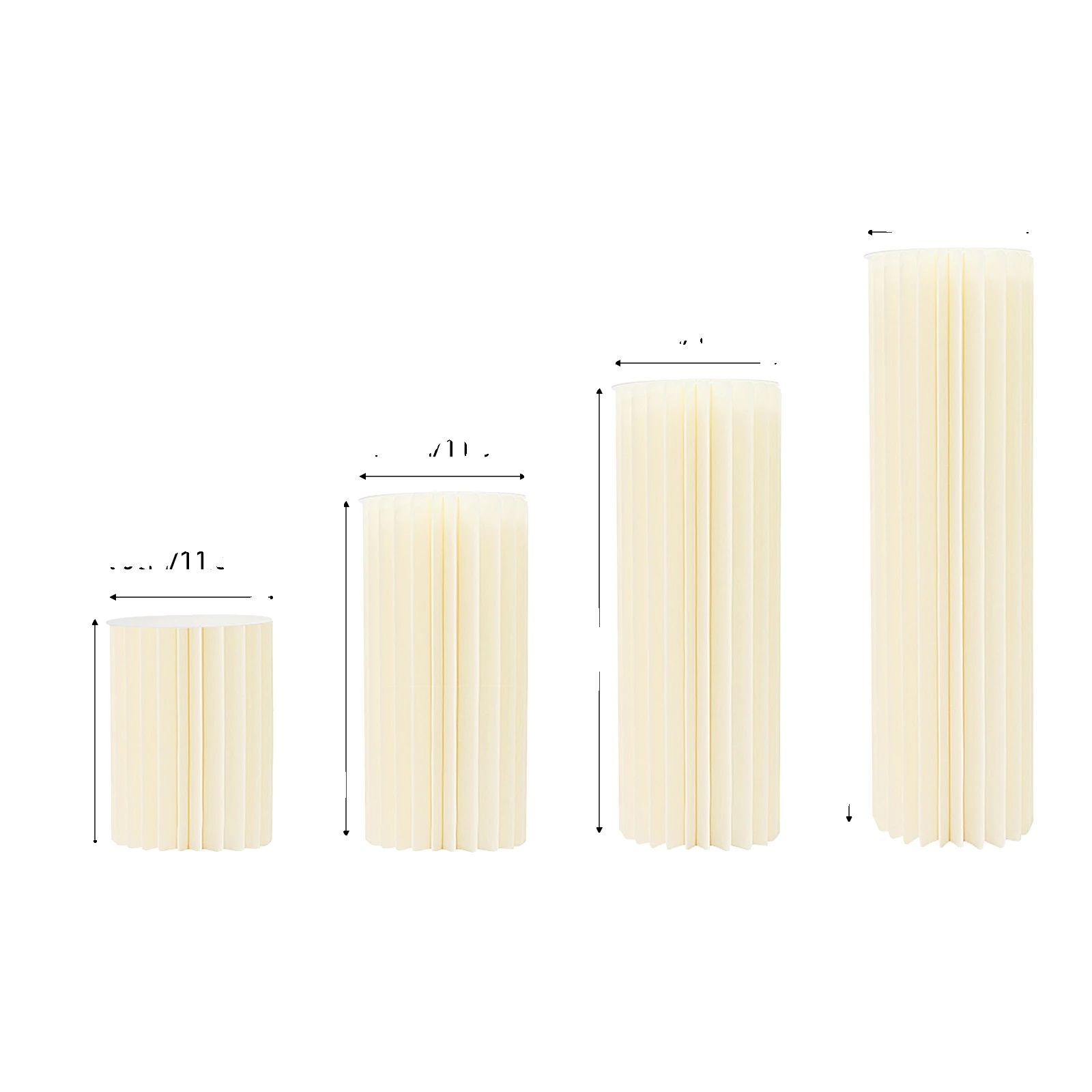 Blumenstand, Modernes Design, Vielseitig Für Veranstaltungen, Milchig Weiß