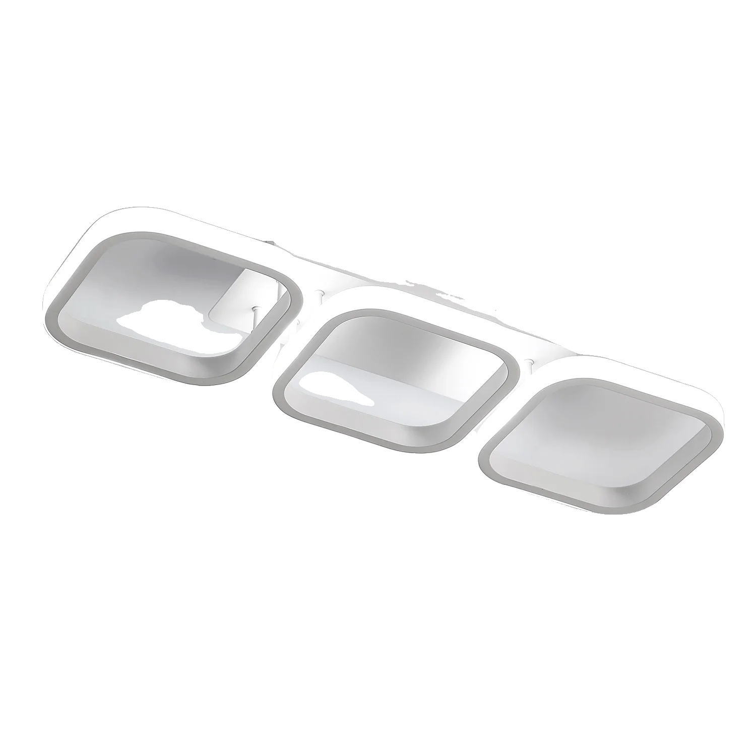 Led-deckenleuchte, 45 W, Durchmesser 78 Cm, 6000k, Aluminium-material, Aufputzmontage