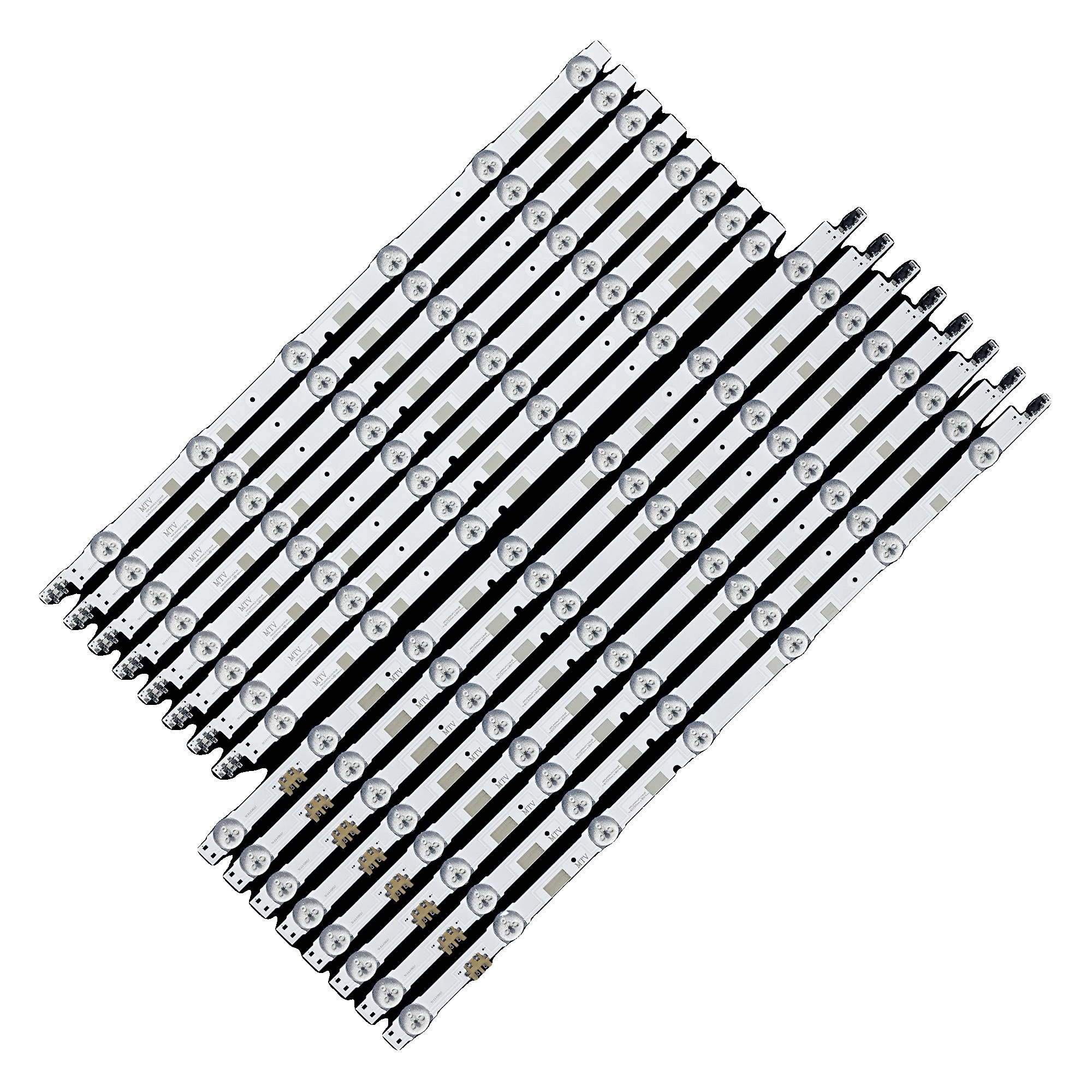 Led-hintergrundbeleuchtungsstreifen, 1024 Mm Länge, 13 Led-perlen, 3 V Spannung, Kompatibel Mit Mehreren Tv-modellen, Paket Enthält 16 Stück