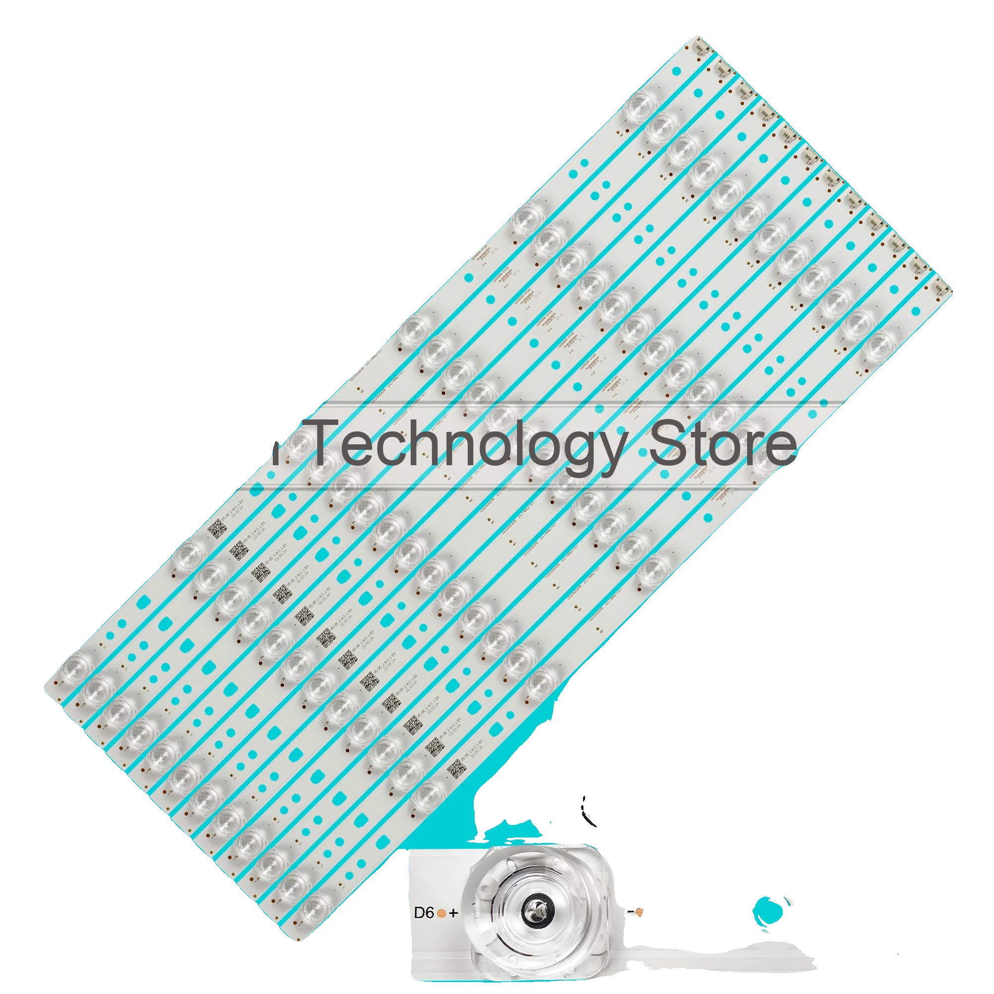 Led-streifen, Länge 495 Mm, 6 Perlen Pro Streifen, Spannung 6 V, Kompatible Modelle: Mtv-5031lta2, Artikeltyp: Led-streifen