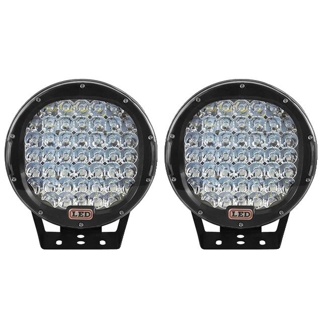Arbeitslicht, 225 Watt, Spotstrahlmuster, Schwarz