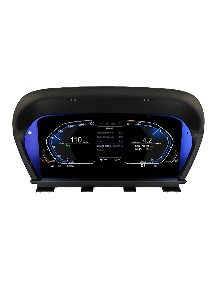 Digitales Armaturenbrett, Kompatibel Mit Bmw 1-2 Serie, Hochauflösendes Display, Einfache Installation, Weiss