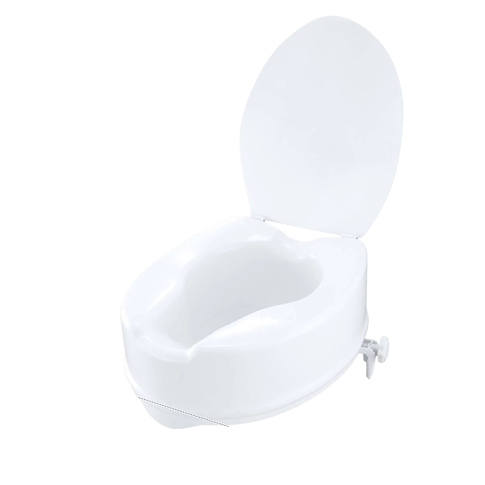 Erhöhter Toilettensitz, Einfache Installation, 300 Lbs Tragfähigkeit, 6inch