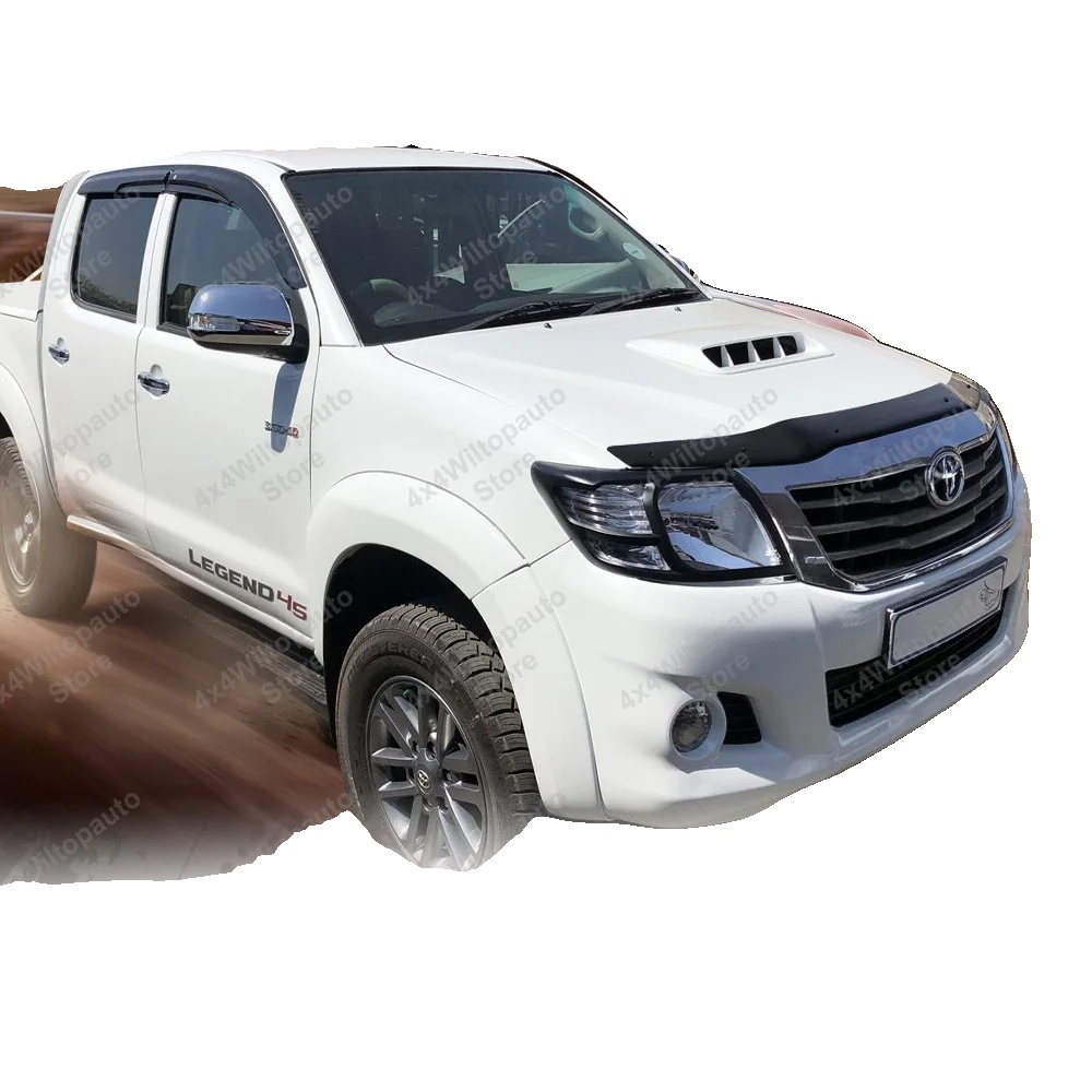 Haubenschutz, Windabweiser, Einfache Installation, Toyota Hilux Vigo