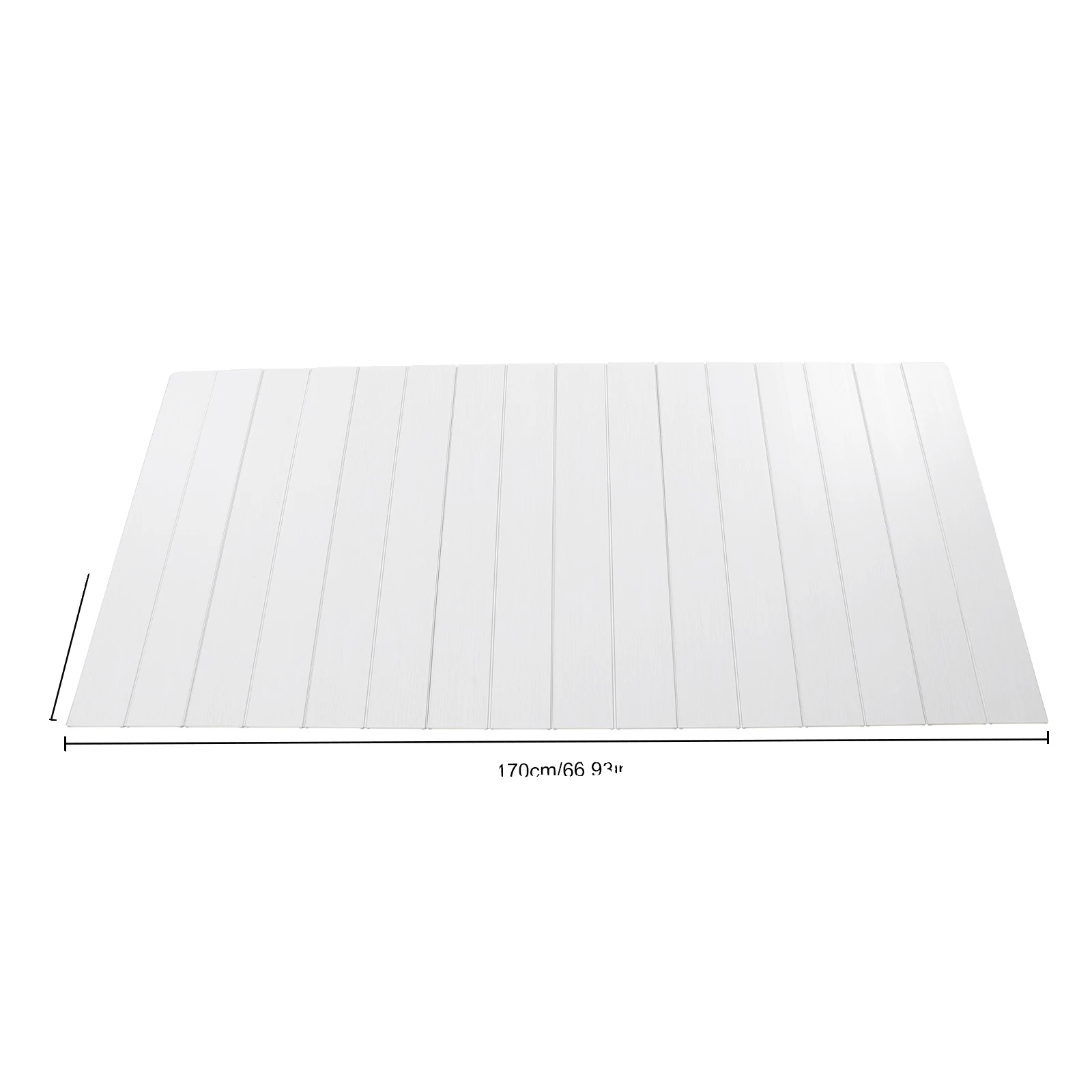 Badewannenabdeckung, Faltbares Design, Wasserdicht Und Staubdicht, Weiss