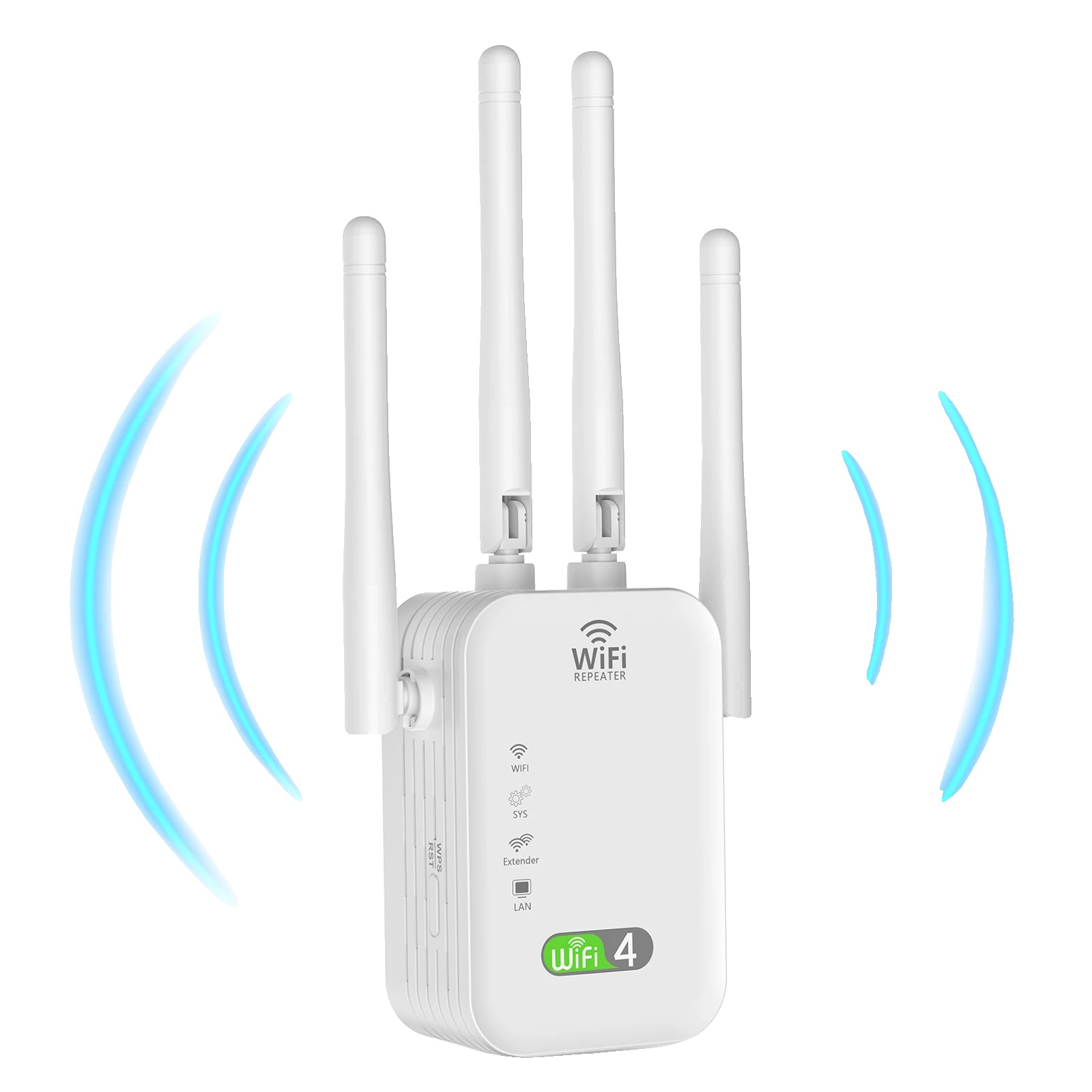 Wlan-repeater, 300mbps Geschwindigkeit, Einfache Einrichtung, Eu-stecker