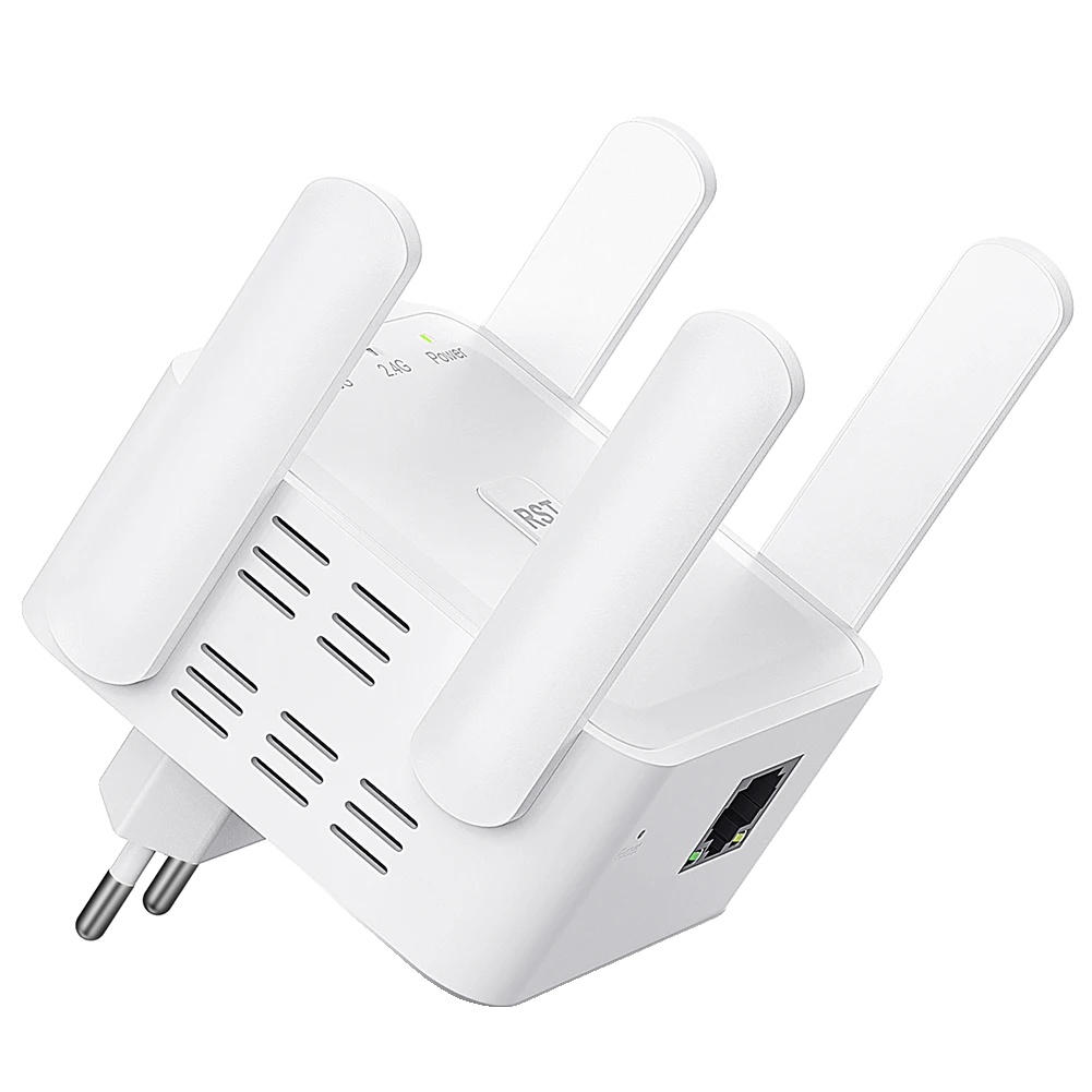 Drahtloser Repeater, Dualband, 1200mbps Geschwindigkeit, Eu-stecker