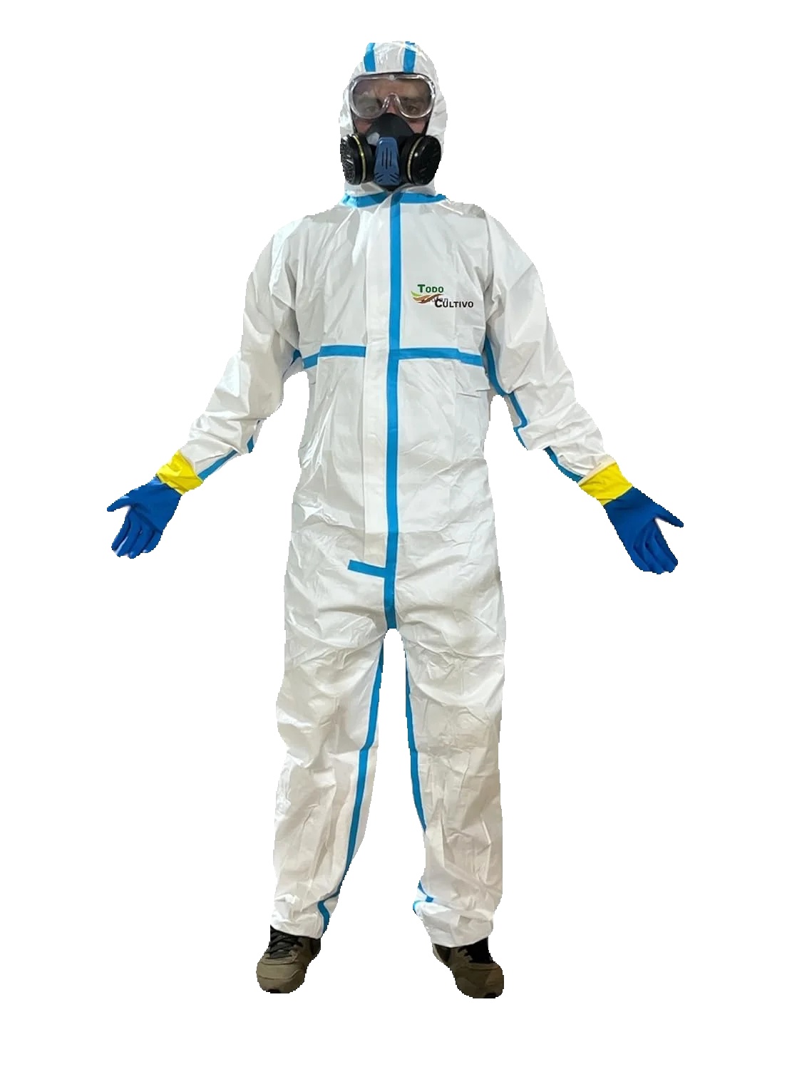 Persönliche Schutzausrüstung, Schutzbrillen, Chemikalienbeständige Handschuhe, Größe Xl