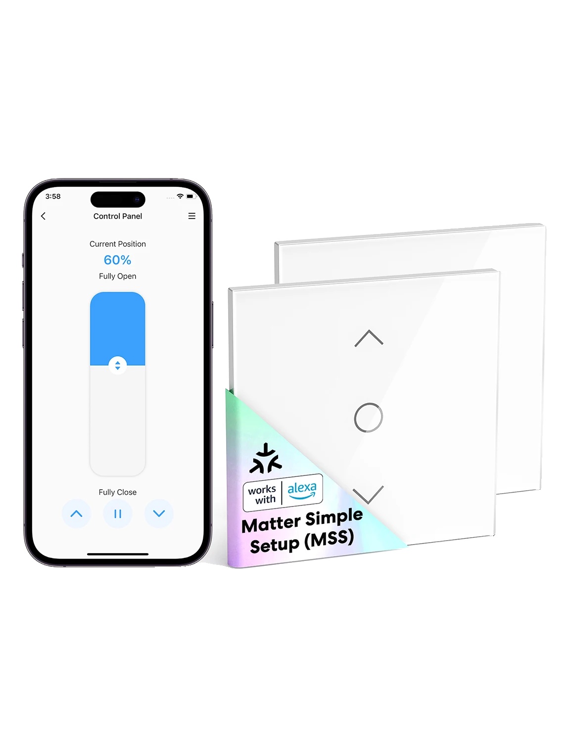 Rollladen-timer, Smart Home-integration, Individuelle Zeitpläne, 2 Pcs Mit Materie