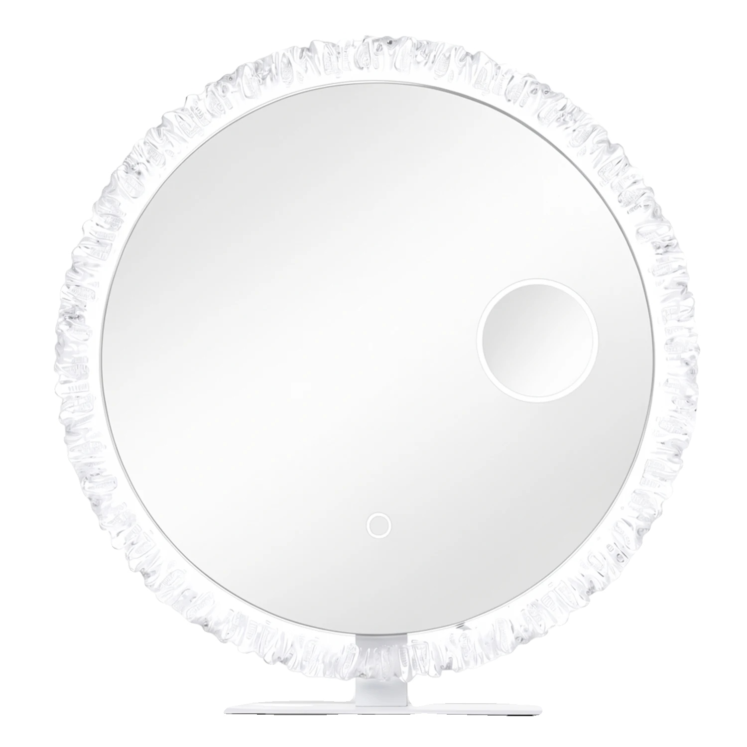 Make-up Spiegel, Led-beleuchtung, 10-fache Vergrößerung, Klar