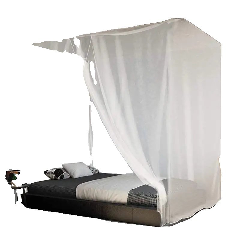 Moskito-netz, Langlebiges Polyester, 220 X 120 X 150 Cm, Rechteckige Form, Einfache Installation, Einzeltür