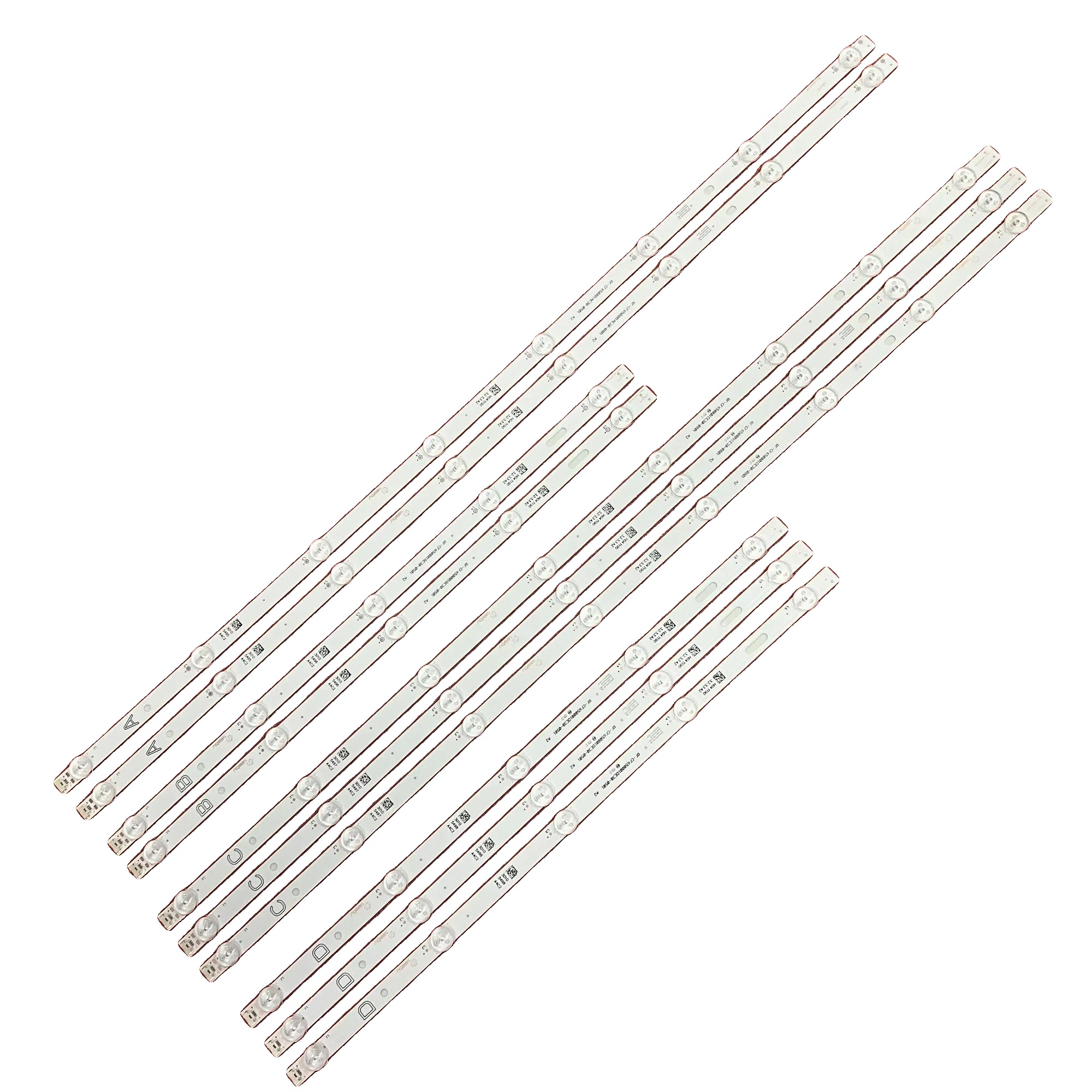 Led-hintergrundbeleuchtungsstreifen, Aluminium-material, Länge 780mm, Länge 486mm, Lichtquelle Led, Lichtstrom 60