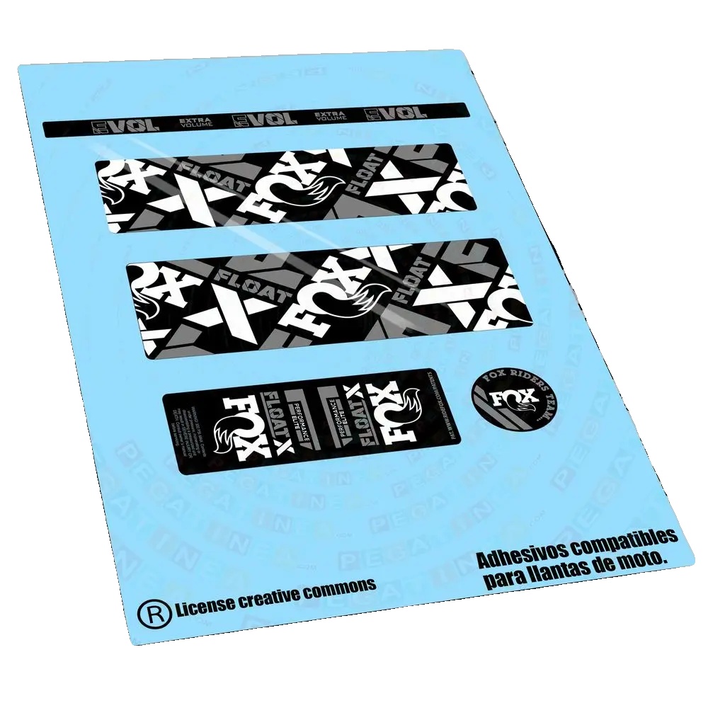 Aufkleber, Langlebiges Vinyl, Anpassbares Design, Weiß