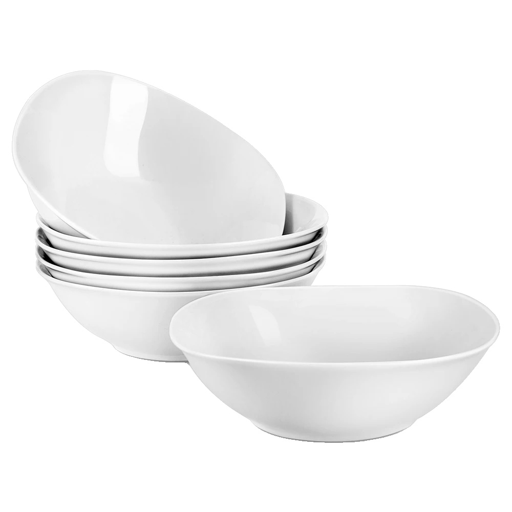 Schalen, Porzellanbau, Stapelbares Design, 6 Stück