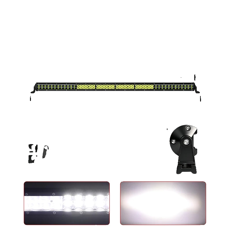 Lichtleiste, Dualreihe, Wasserdicht, 42 Zoll Spot Flutlicht