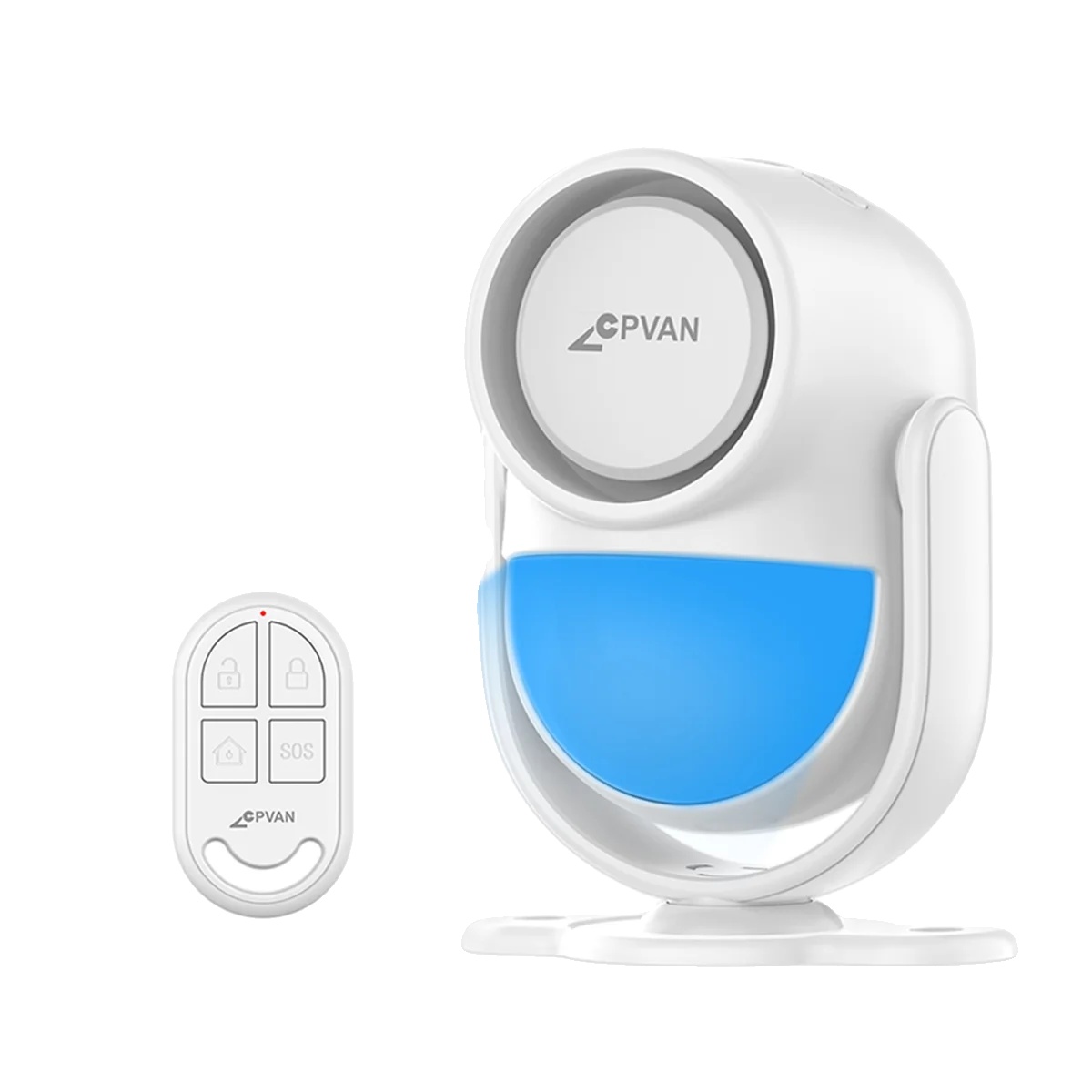 Alarmsystem, Drahtlose Steuerung, Bewegungsdetektion, Set A Weiß, Eu-stecker-b