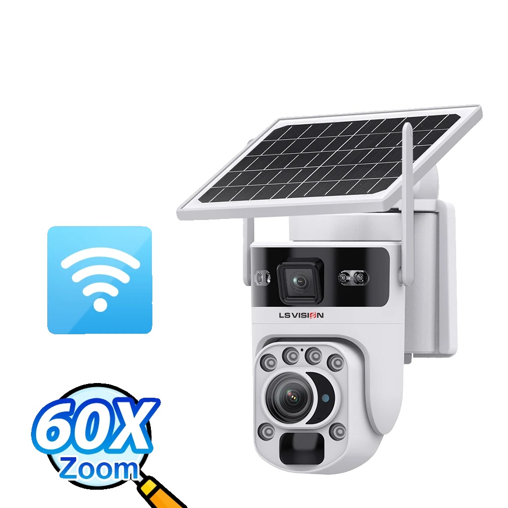 Überwachungskamera, 12mp Auflösung, 60x Optischer Zoom, Wifi-version 60x Zoom