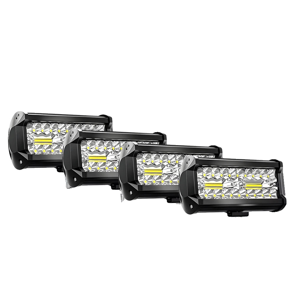 Arbeitslicht, 20000 Lumen Ausgabe, Kombi-strahl-design, 4pc 7zoll