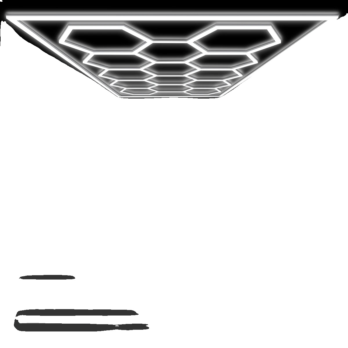 Barlichter, Helle Beleuchtung, Einfache Installation, 14 Gitter Mit Rahmen