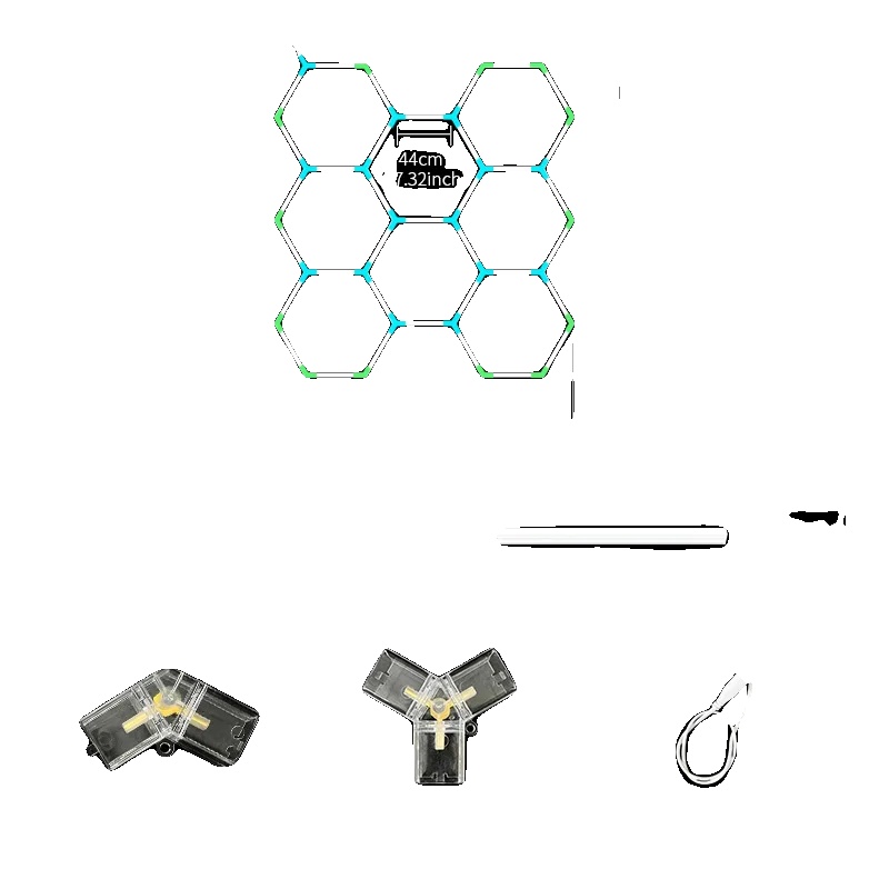 Led Garagen-deckenleuchte, Helle 6500k Beleuchtung, Einfache Installation, He2524-440