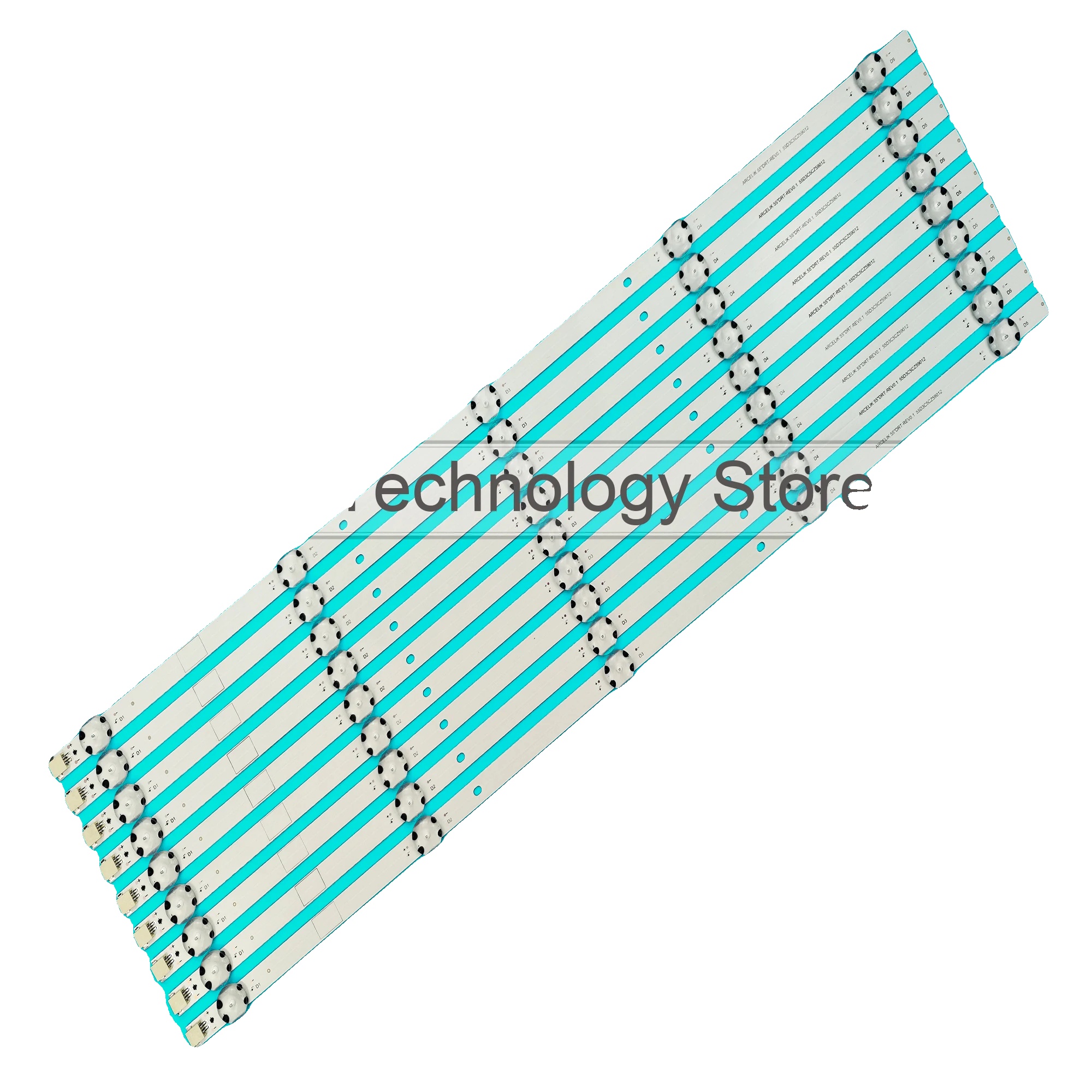 Led-lichtleiste, Kupfersubstrat, 590 Mm Länge, 5 Led-perlen Pro Leiste, 3 V Spannung, Ce-zertifiziert